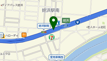 福岡高速環状線 姪浜出入口 内回り 出口の地図画像