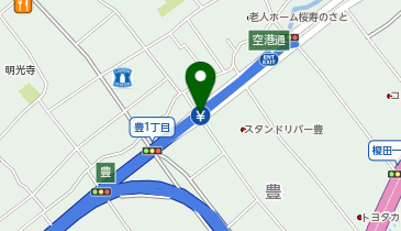 福岡高速3号空港線 空港通出入口 上り 入口の地図画像