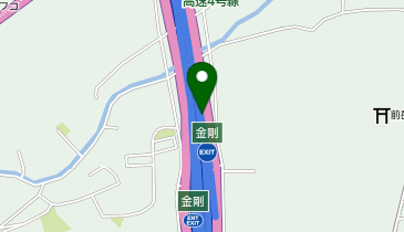 北九州高速4号線 金剛出入口 下り 出口の地図画像