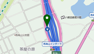 北九州高速4号線 馬場山出入口 上り 入口の地図画像