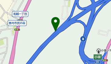 北九州高速4号線 小嶺出入口 上り 出口の地図画像