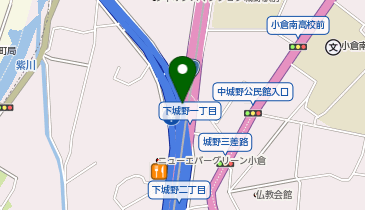 北九州高速1号線 北方出入口 上り 出口の地図画像