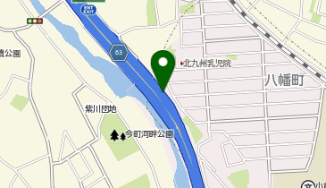 北九州高速1号線 篠崎南出入口 上り 入口の地図画像