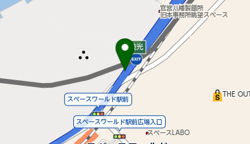 北九州高速5号線 枝光出入口 上り 出口の地図画像