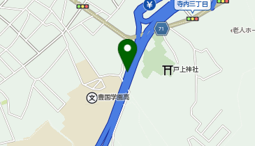 北九州高速4号線 大里出入口 上り 出口の地図画像