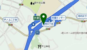 北九州高速4号線 大里出入口 下り 入口の地図画像