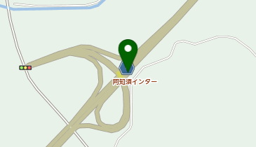 山口宇部道路 阿知須IC 下り 出口の地図画像