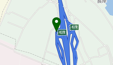 徳島自動車道 松茂スマートIC 上り 入口の地図画像