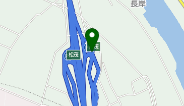 徳島自動車道 松茂スマートIC 下り 出口の地図画像