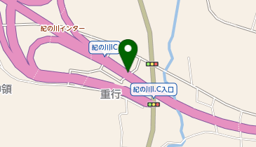 京奈和自動車道 紀の川IC 上り 入口の地図画像