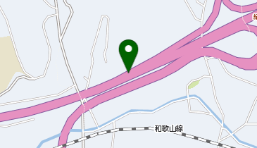 京奈和自動車道 紀北かつらぎIC 上り 出口の地図画像