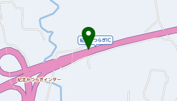京奈和自動車道 紀北かつらぎIC 上り 入口の地図画像