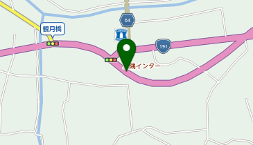 山陰自動車道 三隅IC 上り 入口の地図画像