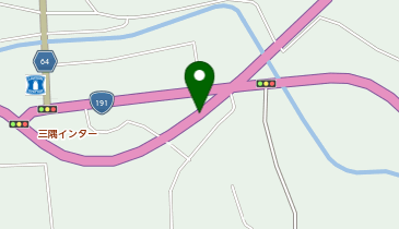 山陰自動車道 三隅IC 下り 出口の地図画像