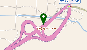 東広島呉道路 下三永福本IC 上り 入口の地図画像
