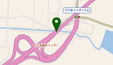 東広島呉道路 下三永福本IC 下り 出口の地図画像