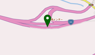 山陰自動車道 三見IC 下り 入口の地図画像