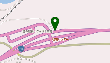 山陰自動車道 明石IC 上り 入口の地図画像
