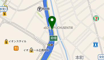 広島高速2号線 府中出入口 下り 出口の地図画像