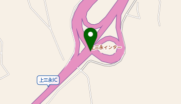 東広島呉道路 上三永IC 下り 入口の地図画像