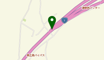 東広島廿日市道路 瀬野西IC 下り 入口の地図画像