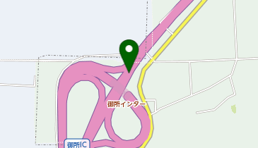 京奈和自動車道 御所IC 下り 出口の地図画像