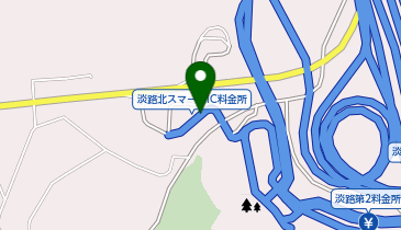 神戸淡路鳴門自動車道 淡路北スマートIC 上り 入口の地図画像
