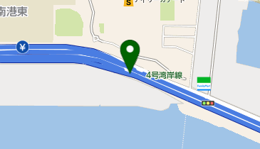 阪神4号湾岸線 南港南出入口 北行き 出口の地図画像