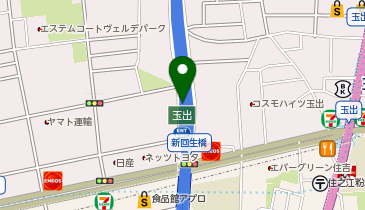 阪神15号堺線 玉出出入口 上り 入口の地図画像