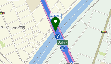 阪神17号西大阪線 大正西出入口 下り 入口の地図画像