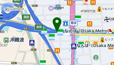 阪神15号堺線 湊町出入口 下り 出口の地図画像