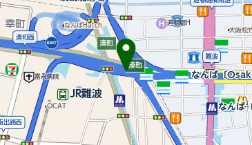 阪神1号環状線 湊町出入口 上り 出口の地図画像