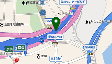 阪神3号神戸線 京橋出入口 西行き 出口」(神戸市中央区-高速