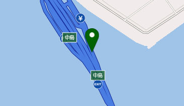 阪神5号湾岸線 中島出入口 上り(東行き) 入口の地図画像