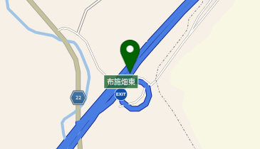 阪神7号北神戸線 布施畑東出入口 西行き 出口の地図画像