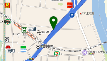 阪神12号守口線 長柄出入口 下り 出口の地図画像