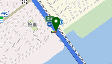 阪神11号池田線 塚本出入口 下り 出口の地図画像