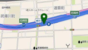 阪神3号神戸線 尼崎西出入口 西行き 入口の地図画像