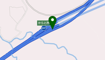 阪神7号北神戸線 からと西出入口 西行き 入口の地図画像