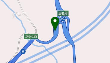 六甲有料道路 唐櫃南IC 下り 入口の地図画像