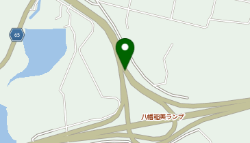 東播磨南北道路 八幡稲美IC 上り 入口の地図画像