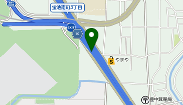 阪神11号池田線 大阪空港出入口 下り 出口の地図画像