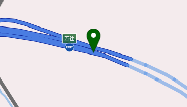阪神7号北神戸線 五社出入口 東行き 出口の地図画像
