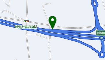 新東名高速道路 新磐田スマートIC 上り 出口の地図画像