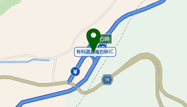 伊豆スカイライン 亀石峠IC 下り 出口の地図画像