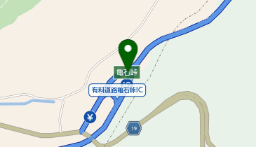 伊豆スカイライン 亀石峠IC 下り 入口の地図画像