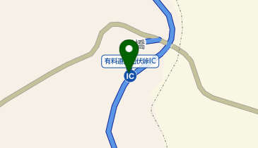 伊豆スカイライン 山伏峠IC 上り 出口の地図画像