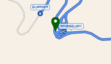 伊豆スカイライン 韮山峠IC 上り 入口の地図画像