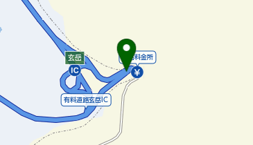 伊豆スカイライン 玄岳IC 下り 入口の地図画像