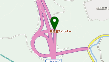 東駿河湾環状道路 三島玉沢IC 下り 入口の地図画像